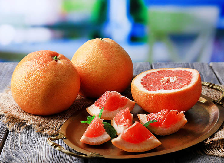 Top 5 Health Benefits of Grapefruits