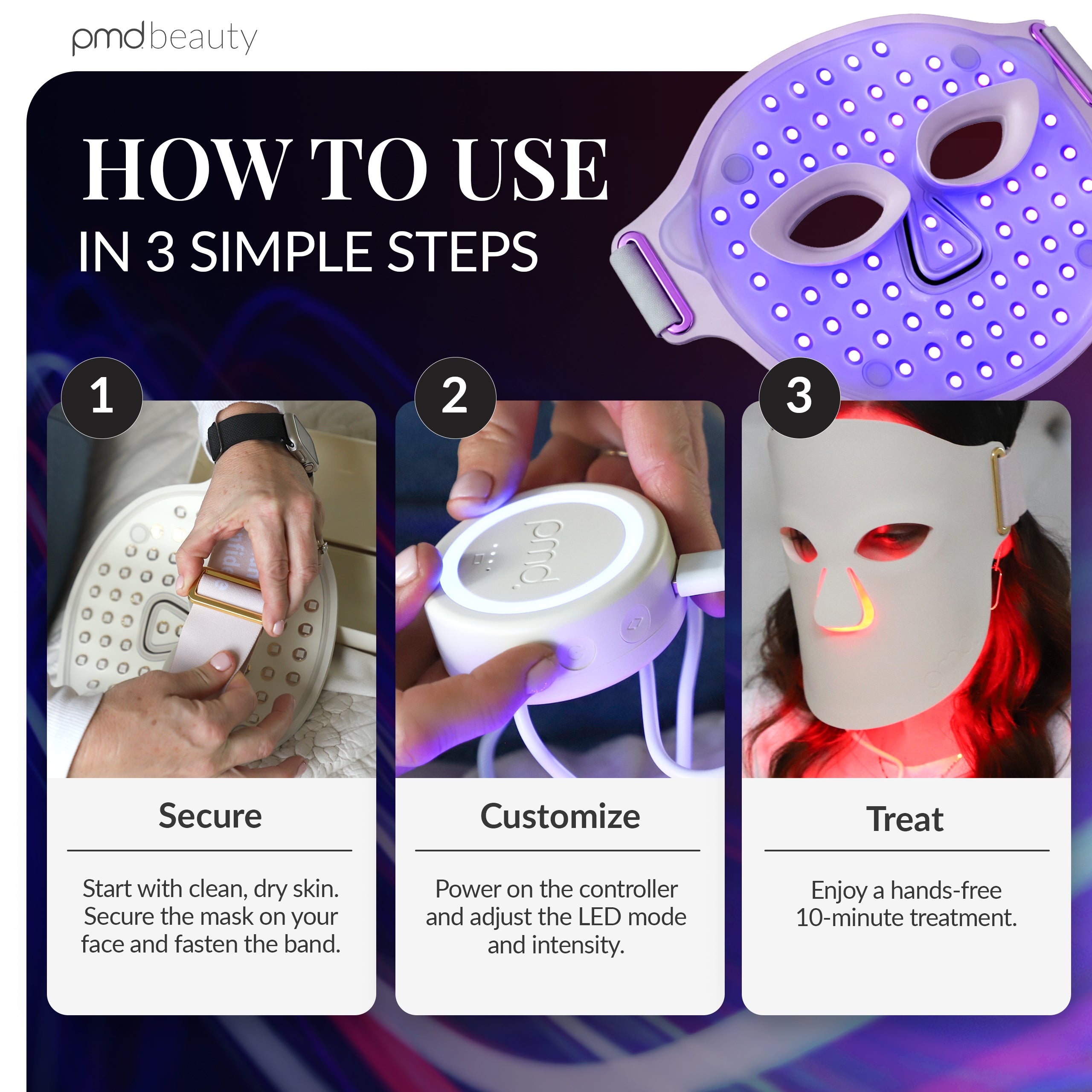 PMD LED Mask