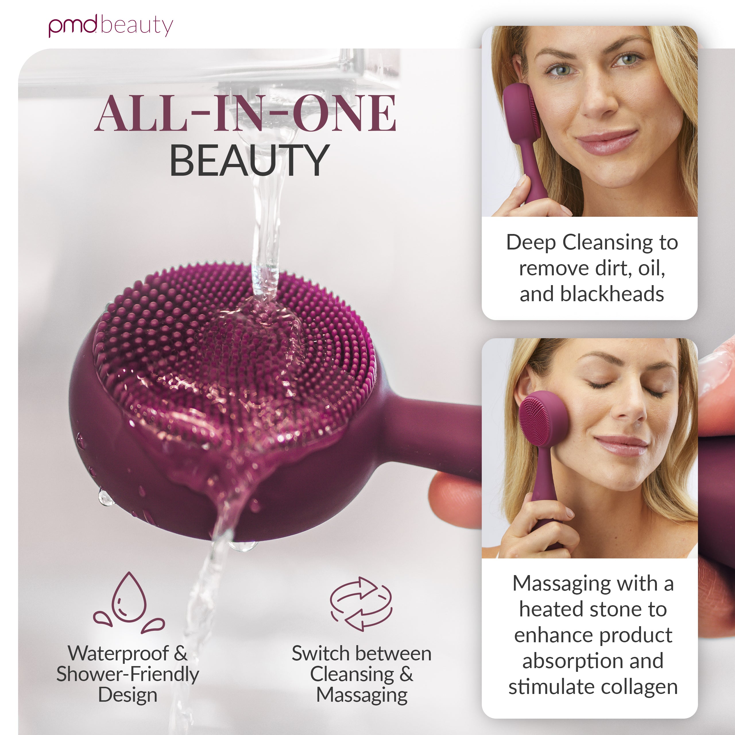 PMD Sonic Facial Cleansing Device