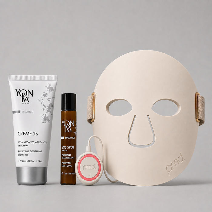 Blemish Treatment Kit with PMD LED Mask Technology