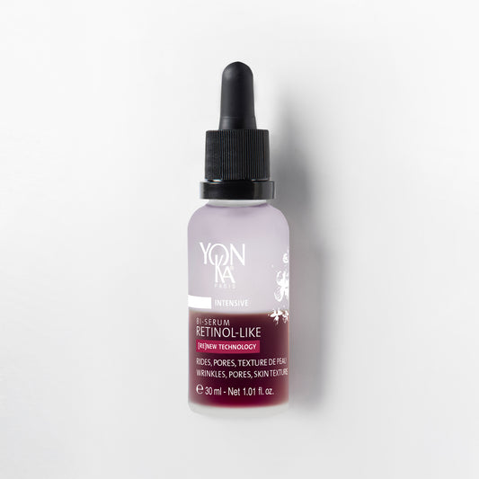 NEW Bi-Serum Retinol-Like 30ml dual-phase facial serum bottle by Yon-Ka Paris
