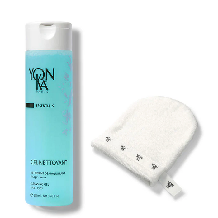 Free Gel Nettoyant + Facial Cleansing Mitt