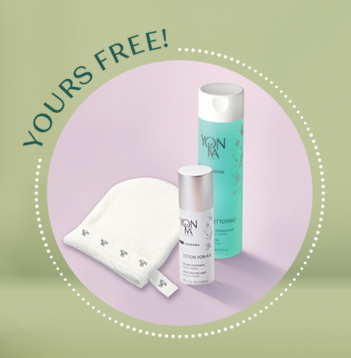 GRATIS Loción PS travel + Gel Nettoyant + Manopla