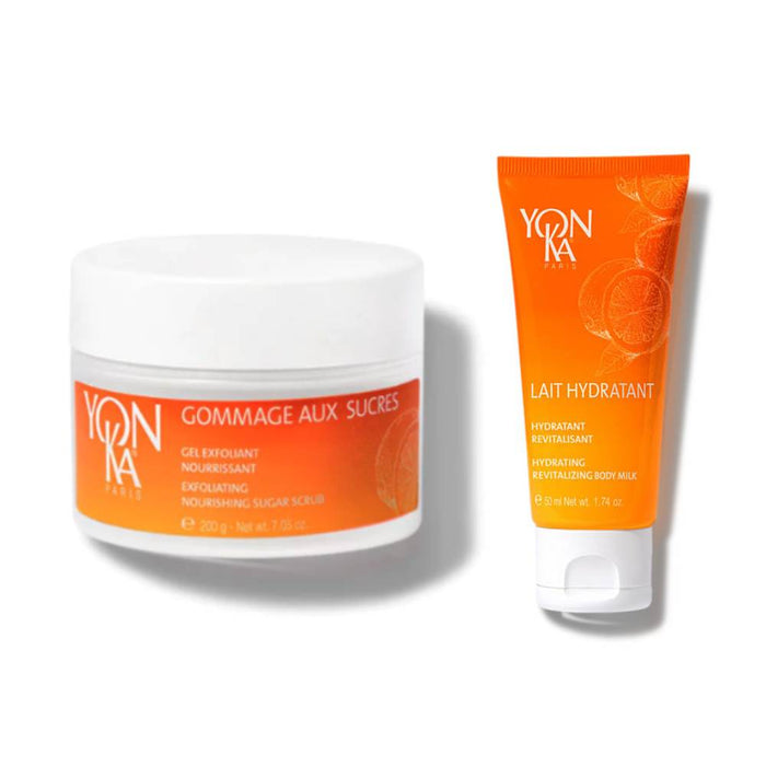 Free Travel Lait Hydratant & Gommage Aux Sucres Mandarin
