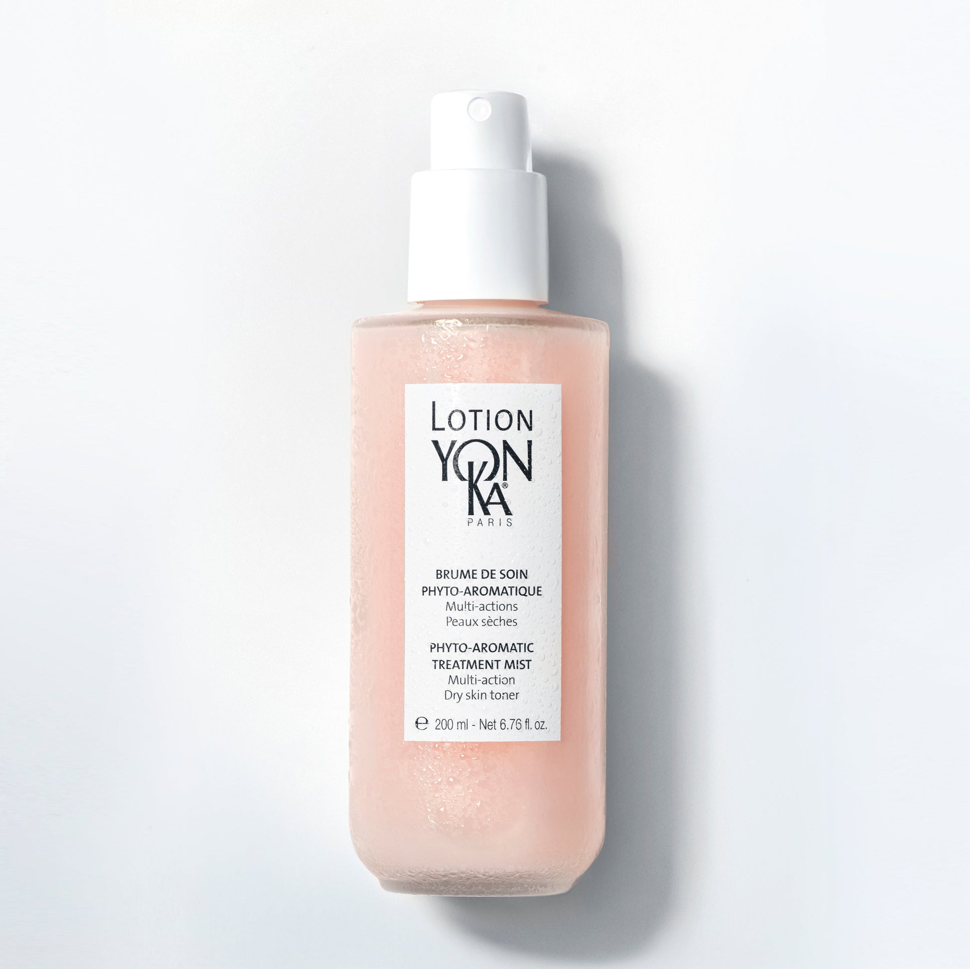 Lotion Yon-Ka PS hydrating daily lotion bottle for dry, dehydrated facial skin, Yon-Ka Paris label