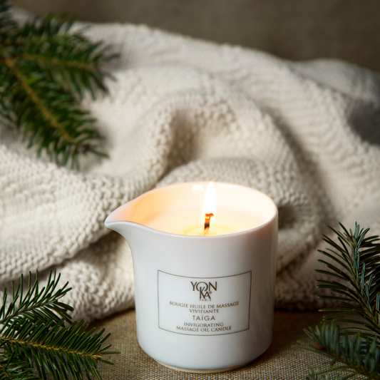 Taiga Massage Oil Candle-Yon-Ka Paris